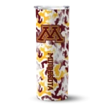 customized-minnesota-golden-gophers-claw-marks-maroon-white-skinny-tumbler-best-selling.webp