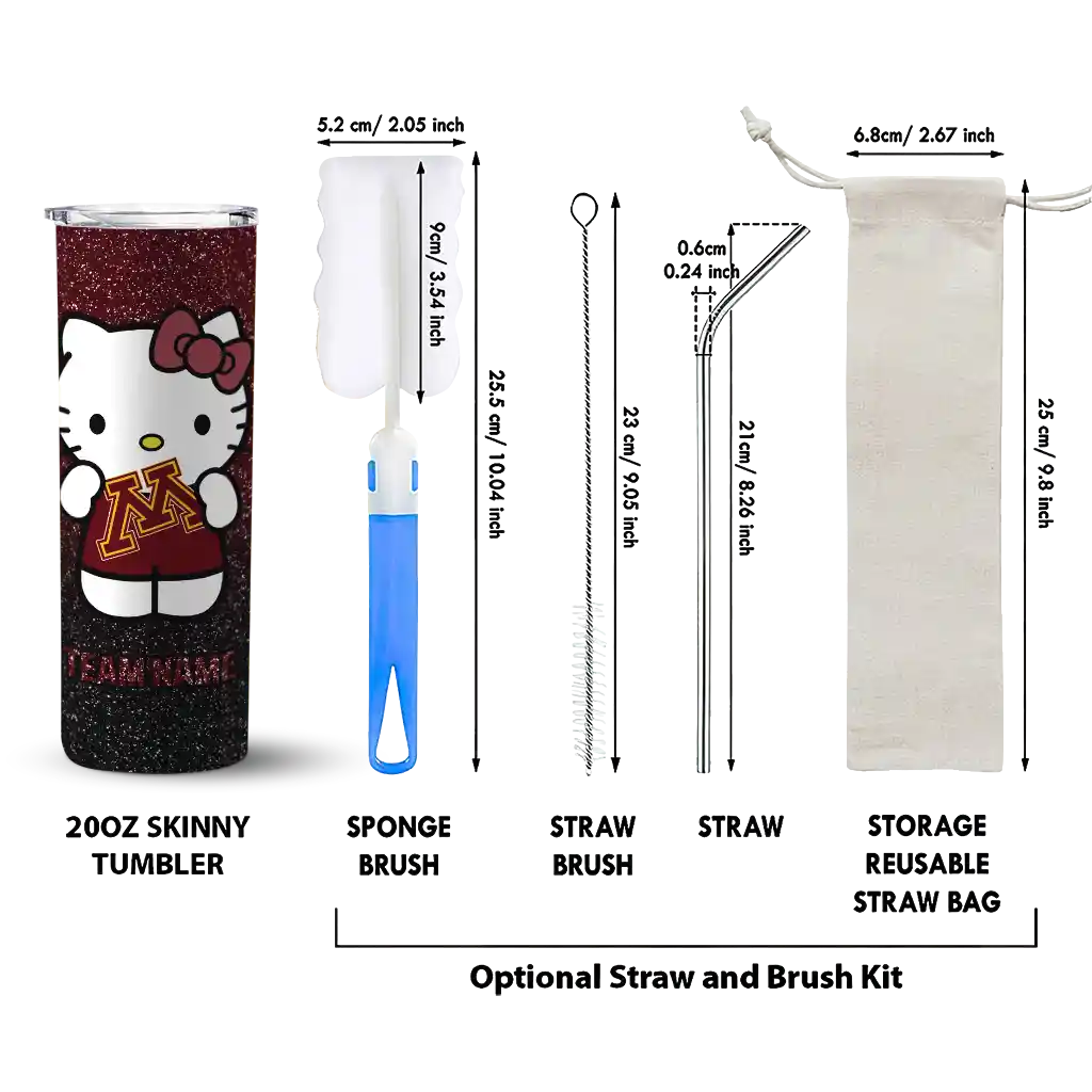 customized-minnesota-golden-gophers-hello-kitty-maroon-black-skinny-tumbler-new-arrival.webp
