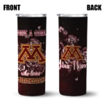 customized-minnesota-golden-gophers-rose-romance-maroon-black-skinny-tumbler-best-selling.webp