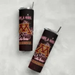 customized-minnesota-golden-gophers-rose-romance-maroon-black-skinny-tumbler-best-selling.webp