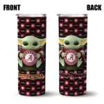customized-minnesota-golden-gophers-yoda-cozy-maroon-black-skinny-tumbler-best-selling.webp