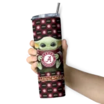 customized-minnesota-golden-gophers-yoda-cozy-maroon-black-skinny-tumbler-best-selling.webp
