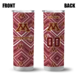 customized-minnesota-golden-gophers-zipper-leopard-maroon-skinny-tumbler-best-selling.webp