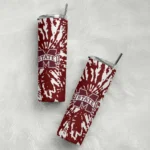 customized-mississippi-state-bulldogs-metallic-grid-maroon-skinny-tumbler-best-selling.webp