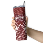 customized-mississippi-state-bulldogs-monogram-burst-maroon-white-skinny-tumbler-best-selling.webp