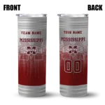 customized-mississippi-state-bulldogs-swirl-texture-maroon-skinny-tumbler-best-selling.webp