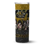 customized-missouri-tigers-kiss-band-gold-skinny-tumbler-best-selling-1.webp