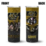 customized-missouri-tigers-kiss-band-gold-skinny-tumbler-best-selling-1.webp