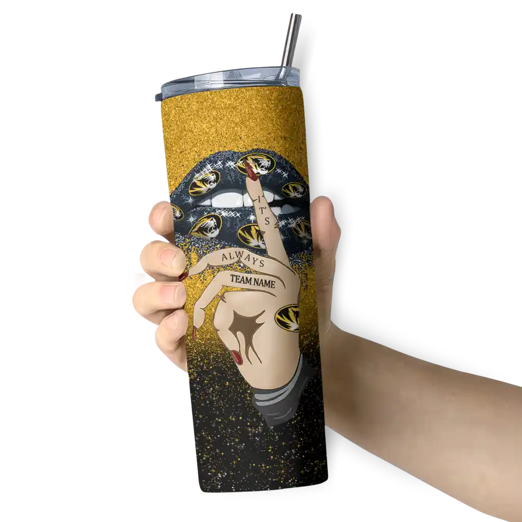 customized-missouri-tigers-sparkle-lips-black-skinny-tumbler-premium-grade.webp