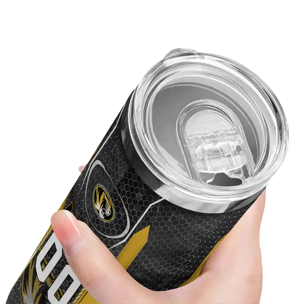 customized-missouri-tigers-stacked-diamond-black-skinny-tumbler-high-quality.webp