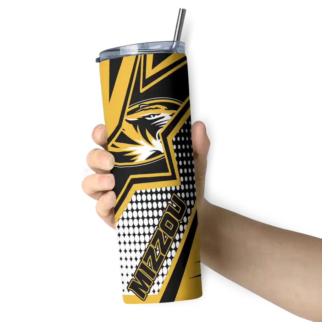 customized-missouri-tigers-web-stripes-black-white-skinny-tumbler-premium-grade.webp