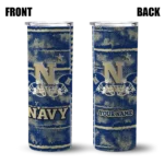 customized-navy-midshipmen-chevron-patch-blue-skinny-tumbler-best-selling.webp