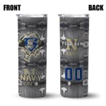 customized-navy-midshipmen-chevron-v-blue-gray-skinny-tumbler-best-selling.webp