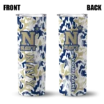customized-navy-midshipmen-claw-marks-blue-white-skinny-tumbler-best-selling.webp