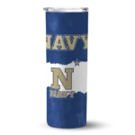 customized-navy-midshipmen-torn-band-blue-white-skinny-tumbler-best-selling.webp