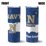 customized-navy-midshipmen-torn-band-blue-white-skinny-tumbler-best-selling.webp