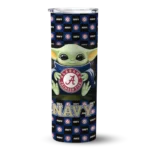 customized-navy-midshipmen-yoda-cozy-blue-black-skinny-tumbler-best-selling.webp