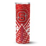 customized-nc-state-wolfpack-monogram-burst-red-white-skinny-tumbler-best-selling.webp