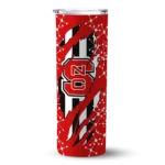 customized-nc-state-wolfpack-star-pop-red-black-skinny-tumbler-best-selling.webp