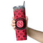 customized-nebraska-cornhuskers-camo-streak-red-skinny-tumbler-best-selling.webp