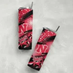 customized-nebraska-cornhuskers-helmet-clash-red-skinny-tumbler-best-selling.webp