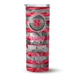 customized-nebraska-cornhuskers-patterned-waves-red-skinny-tumbler-best-selling-1-1.webp