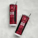 customized-nebraska-cornhuskers-stacked-diamond-red-skinny-tumbler-best-selling.webp