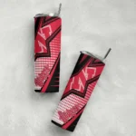 customized-nebraska-cornhuskers-web-stripes-red-white-skinny-tumbler-best-selling.webp