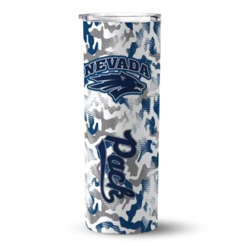 Nevada Wolf Pack Tumber - Customized Claw Marks Skinny Blue White