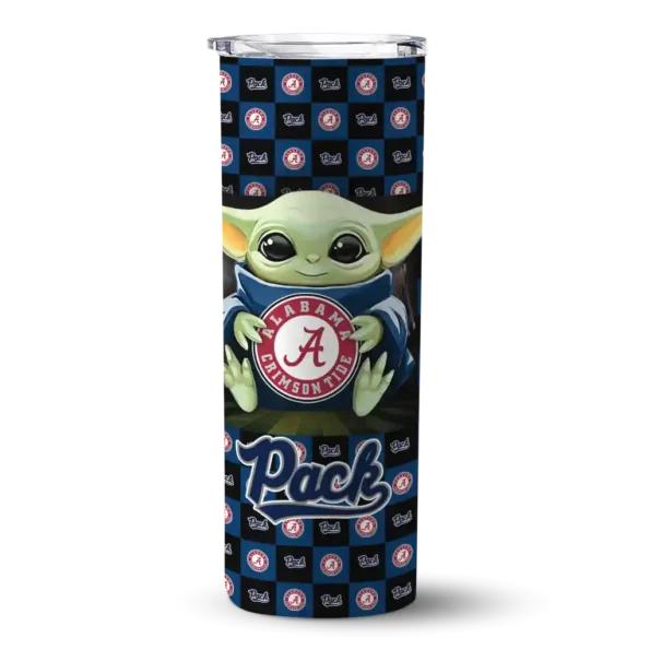 customized nevada wolf pack yoda cozy blue black skinny tumbler best selling 1