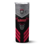 customized-new-mexico-lobos-hexagon-honeycomb-red-black-skinny-tumbler-best-selling.webp