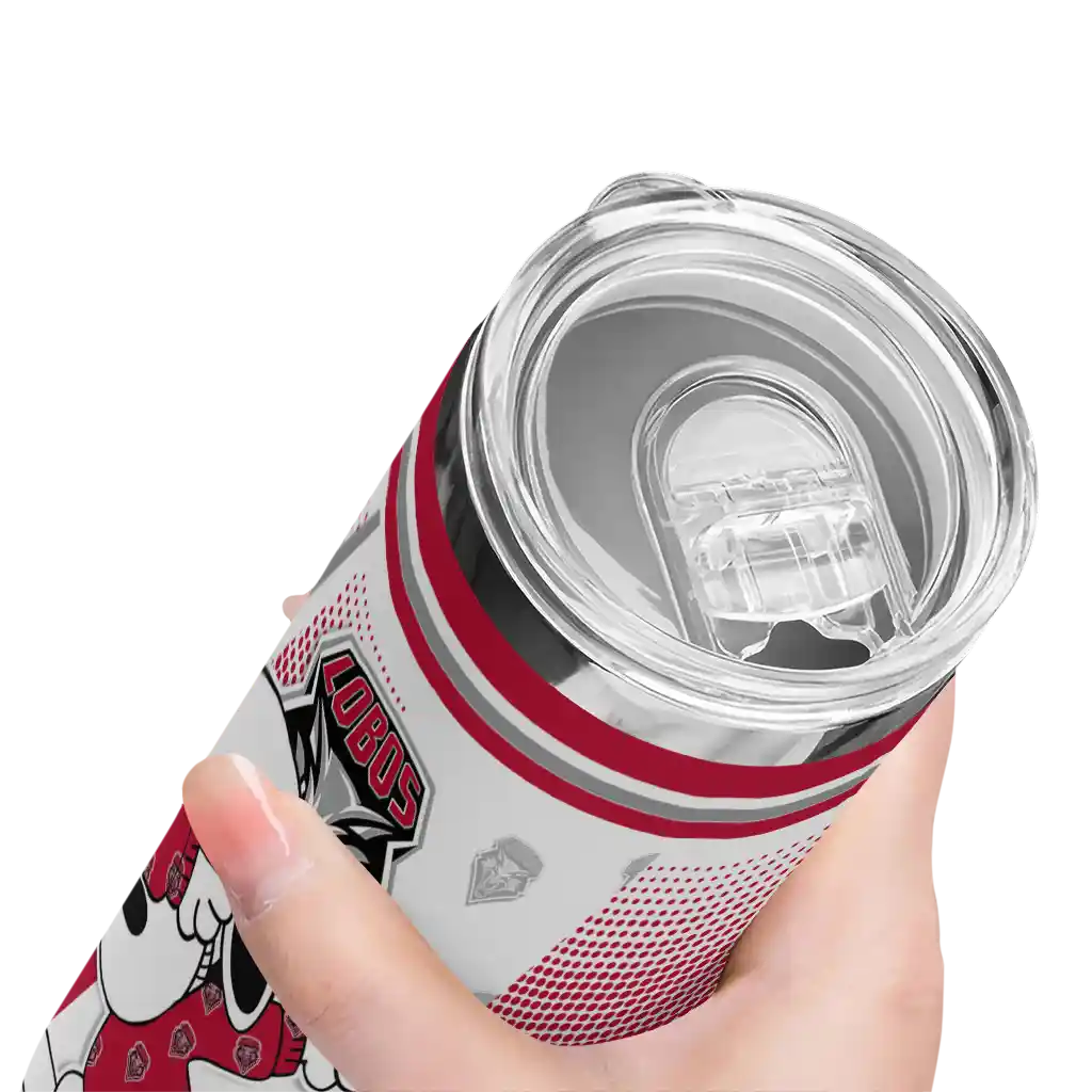 customized-new-mexico-lobos-snoopy-dog-red-white-skinny-tumbler-high-quality-1.webp