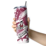 customized-new-mexico-state-aggies-helmet-clash-crimson-skinny-tumbler-best-selling.webp
