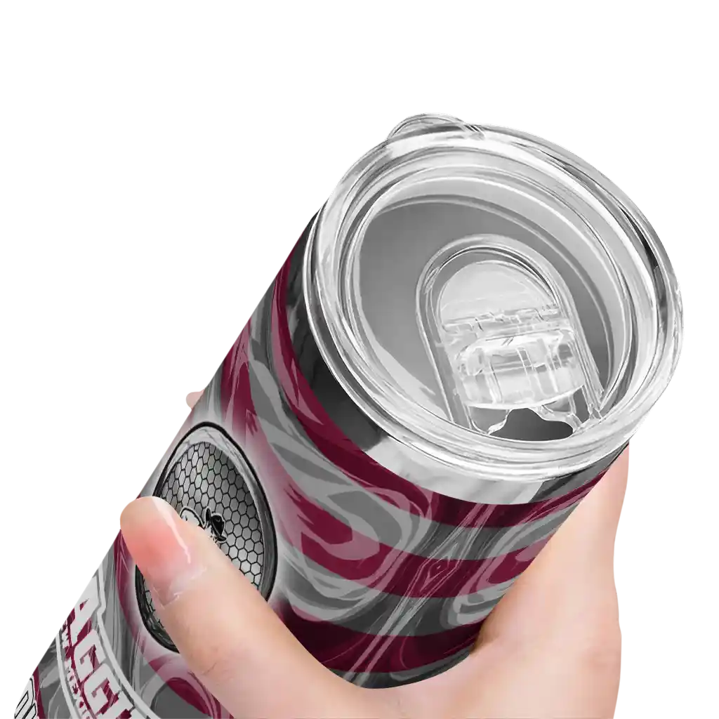 customized-new-mexico-state-aggies-patterned-waves-crimson-skinny-tumbler-high-quality.webp