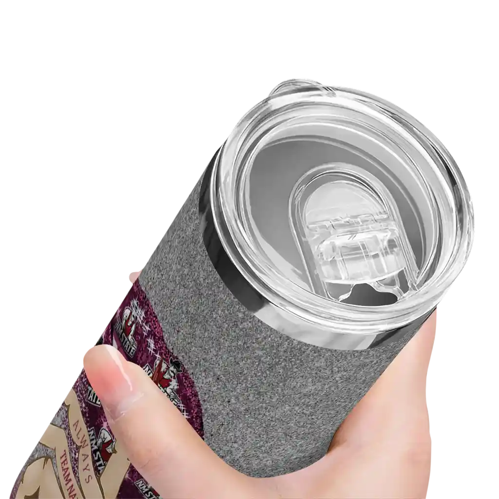customized-new-mexico-state-aggies-sparkle-lips-crimson-skinny-tumbler-high-quality.webp
