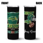 customized-north-dakota-state-bison-helmet-belt-green-black-skinny-tumbler-best-selling.webp