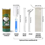 customized-north-dakota-state-bison-snoopy-attitude-green-skinny-tumbler-best-selling.webp