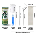 customized-north-dakota-state-bison-snoopy-dog-green-white-skinny-tumbler-best-selling.webp