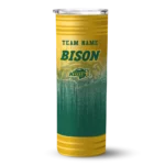 customized-north-dakota-state-bison-swirl-texture-green-skinny-tumbler-best-selling-1.webp