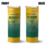 customized-north-dakota-state-bison-swirl-texture-green-skinny-tumbler-best-selling-1.webp