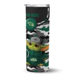 customized-north-dakota-state-bison-yoda-camo-green-black-skinny-tumbler-best-selling-1.webp