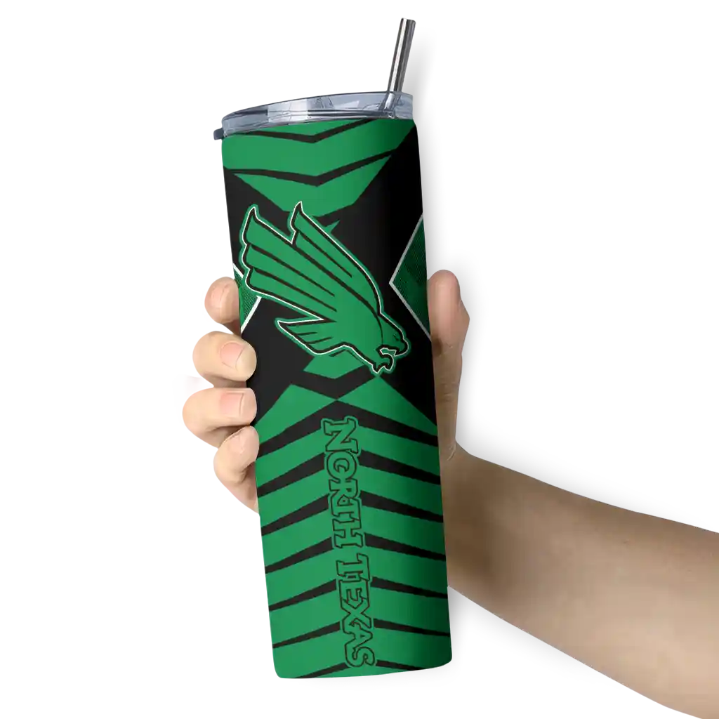 customized-north-texas-mean-green-camo-texture-green-skinny-tumbler-premium-grade.webp