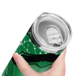 customized-north-texas-mean-green-helmet-clash-green-skinny-tumbler-best-selling.webp