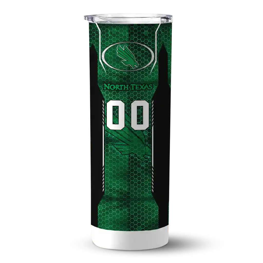 customized-north-texas-mean-green-stacked-diamond-green-skinny-tumbler-best-selling.webp customized north texas mean green stacked diamond green skinny tumbler best selling
