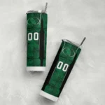 customized-north-texas-mean-green-stacked-diamond-green-skinny-tumbler-best-selling.webp