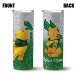 customized-north-texas-mean-green-winnie-the-pooh-green-gray-skinny-tumbler-best-selling.webp