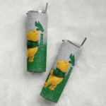 customized-north-texas-mean-green-winnie-the-pooh-green-gray-skinny-tumbler-best-selling.webp