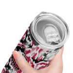 customized-northern-illinois-huskies-claw-marks-red-white-skinny-tumbler-best-selling.webp