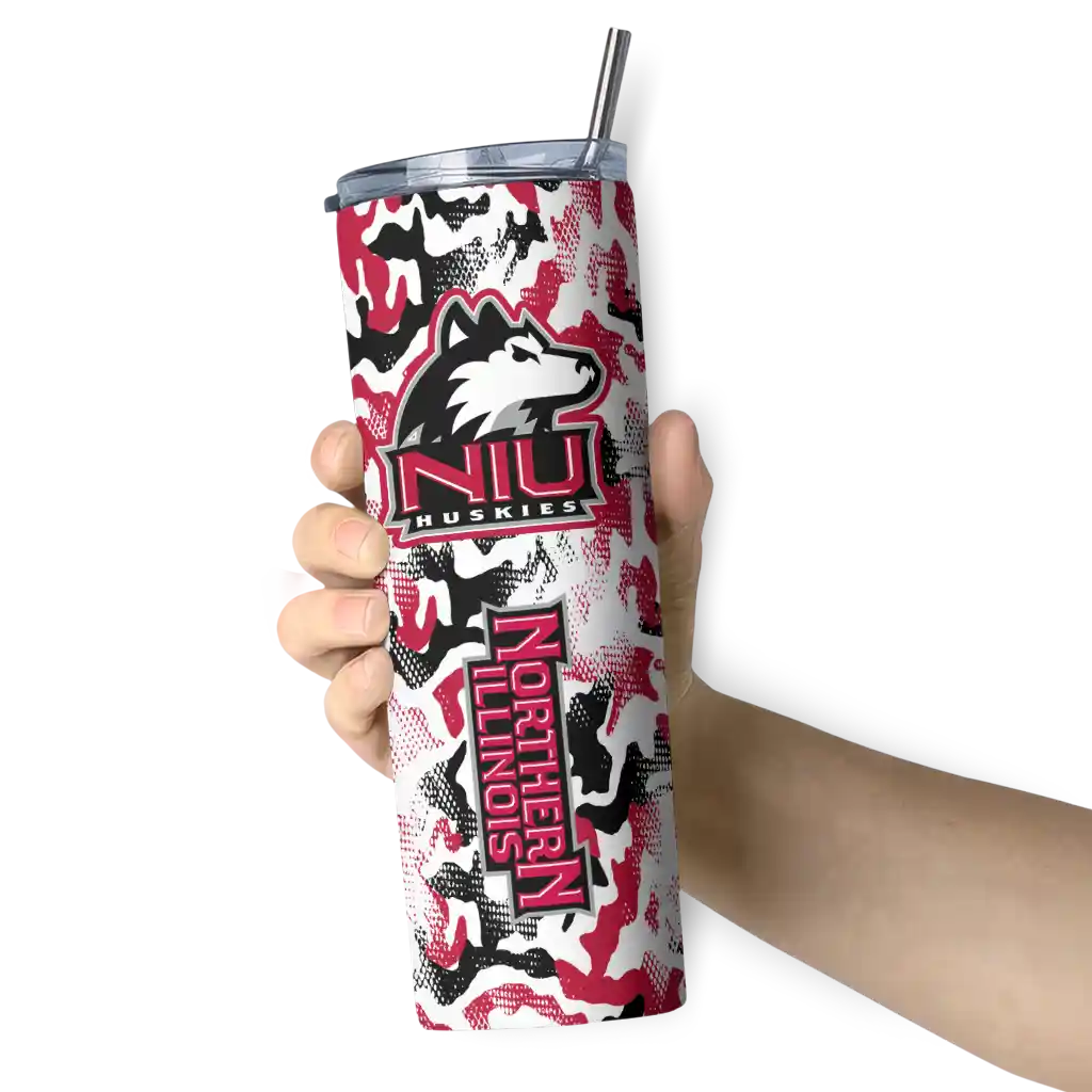customized-northern-illinois-huskies-claw-marks-red-white-skinny-tumbler-premium-grade.webp
