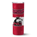 customized-northern-illinois-huskies-torn-band-red-white-skinny-tumbler-best-selling-1.webp